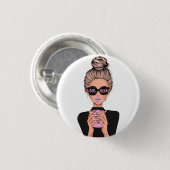 レディボスライフ、ボスベビーウーマン、女の子ボススターリン 缶バッジ (正面&裏面)