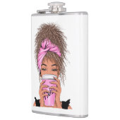 レディボスライフ、ボスベビーウーマンTシャツスーパーマーケットBa フラスク (左)