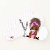 レディボスライフ、ボスベビーウーマンTシャツトートバッグN ノートブック (内部)