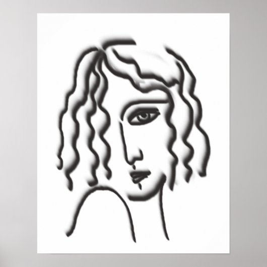 レディポートレート ポスター (正面)