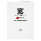 レディラオグラフィティ通りアートカード (裏面)