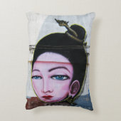 レディラオグラフィティ通りアート アクセントクッション (裏面(縦))