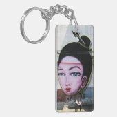 レディラオグラフィティ通りアート キーホルダー (正面左)