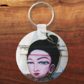 レディラオグラフィティ通りアート キーホルダー (正面)