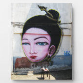 レディラオグラフィティ通りアート フォトプラーク (正面)