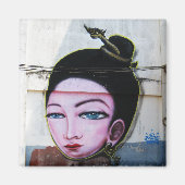 レディラオグラフィティ通りアート マグネット (正面)