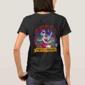 レディラックが出航 - 裏面プリント Tシャツ (裏面)