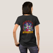 レディラックが出航 - 裏面プリント Tシャツ (裏面フル)