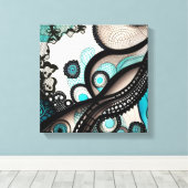 レディレースのようー キャンバスプリント (インサイチュ (ウッドフロア))