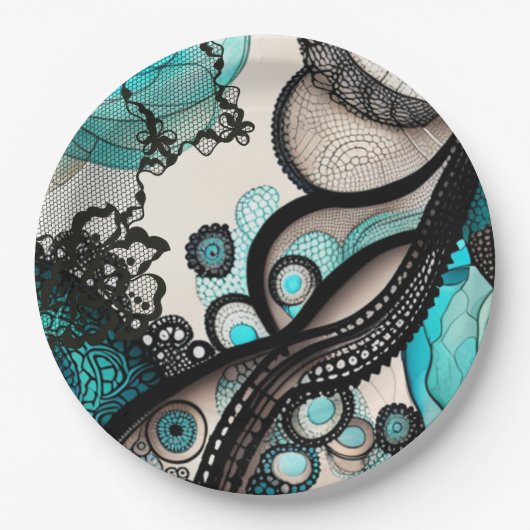 レディレースのようー ペーパープレート (正面)