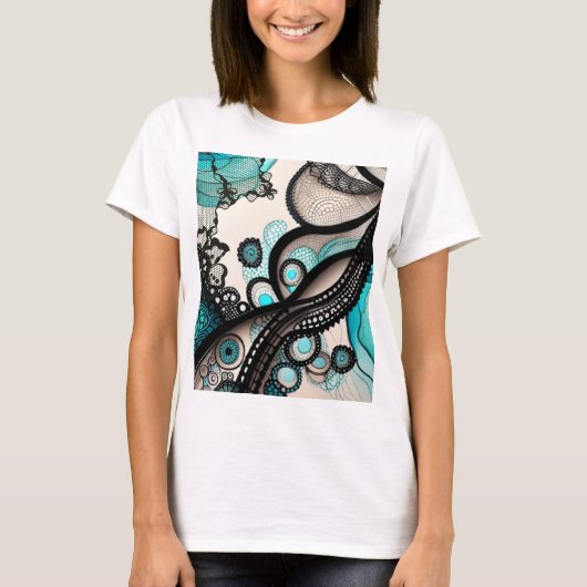 レディレースのようー Tシャツ (正面)