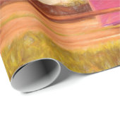 レディヴィンテージアンティークオールドパープルピンクパステル ラッピングペーパー (ロールコーナー)