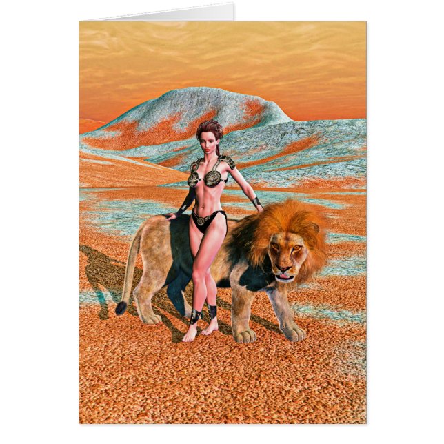 レディーとライオン (正面)