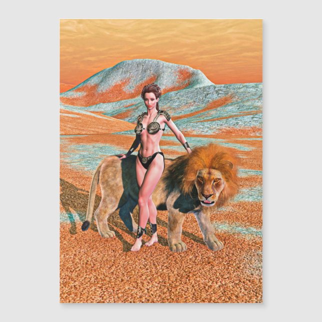 レディーとライオン (正面)