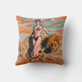 レディーとライオン クッション (裏面)