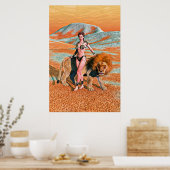 レディーとライオン ポスター (キッチン)