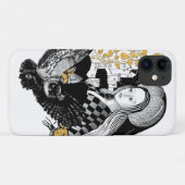 レディーと夜のふくろう Case-Mate iPhoneケース (裏面(横))
