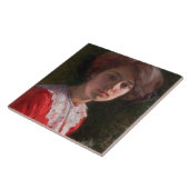 レディーのポートレート(Elin Danielson-Gambogi) タイル (側面)