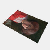 レディーのポートレート(Elin Danielson-Gambogi) ドアマット (アングル)