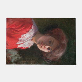 レディーのポートレート(Elin Danielson-Gambogi) ドアマット