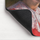 レディーのポートレート(Elin Danielson-Gambogi) マウスパッド (コーナー)