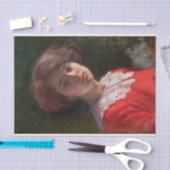 レディーのポートレート(Elin Danielson-Gambogi) 薄葉紙 (クラフト)