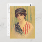 レディーアメリカ ポストカード (正面/裏面)