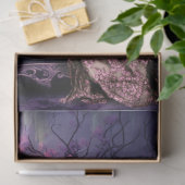 レディーアルフローラフォレストポートレートの女性が座っている 薄葉紙 (ギフト)