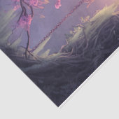 レディーアルフローラフォレストポートレートの女性が座っている 薄葉紙 (詳細)