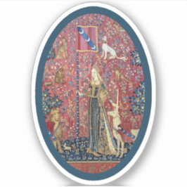 レディーアンドユニコーン(Touch)ビニールステッカー シール