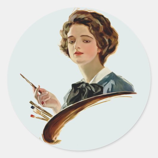 レディーアーティスト ラウンドシール (正面)