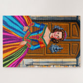 レディーアート ジグソーパズル (横)