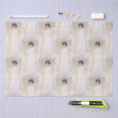 レディーインホワイトグスターブクリムト 薄葉紙 (クラフト)