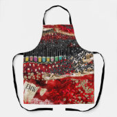 レディーインレッドGLAMエプロン エプロン (正面)