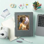 レディーウェージングルブラックファンタジーSci-Fi シール (iPadカバー)