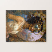 レディーウェージングルブラックファンタジーSci-Fi ジグソーパズル (横)