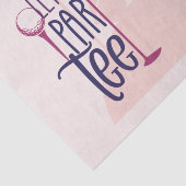 レディーウーマンゴルファーのピンクテーマ 薄葉紙 (詳細)