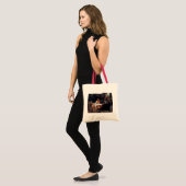 レディーオブシャロオンボートウォーターハウスアート絵画ズ トートバッグ (正面(モデル))