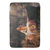 レディーオブシャロットウォーターハウスアート バスマット (正面縦)