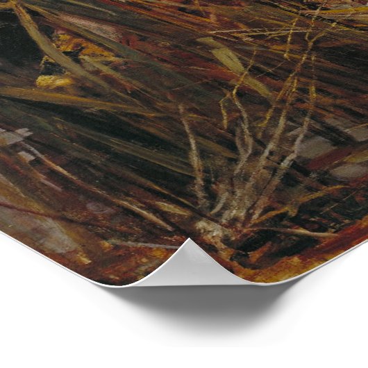 レディーオブシャロットバイウォーターハウス ポスター (角)