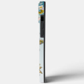 レディーオブファティマヴァージンメアリーブルーフローラ宗教 Case-Mate iPhoneケース (裏面 / 左)