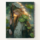 レディーオブレイクアニメファンタジー ノートブック (裏面)