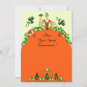 レディーオレンジとシャムロックスセントパトリックスデイファッション シーズンカード (裏面)