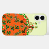 レディーオレンジとシャムロックスセントパトリックスデイファッション Case-Mate iPhoneケース (裏面 (横))