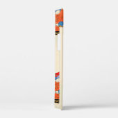 レディーオレンジファッション衣装デザイナーモノグラム Case-Mate iPhoneケース (裏面 / 右)