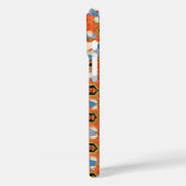 レディーオレンジファッション衣装デザイナーモノグラム Case-Mate iPhoneケース (裏面 / 左)