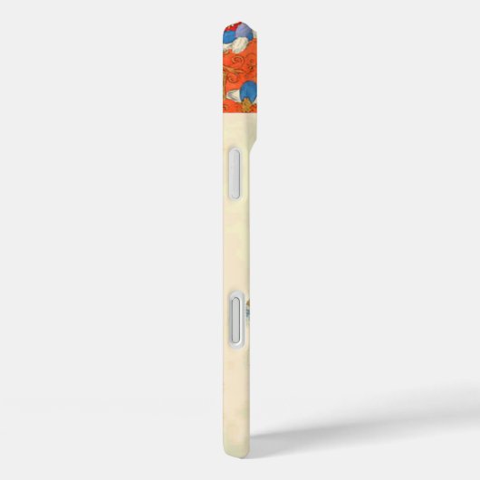 レディーオレンジファッション衣装デザイナーモノグラム Case-Mate iPhoneケース (裏面 / 右)