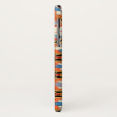 レディーオレンジファッション衣装デザイナーモノグラム Case-Mate iPhoneケース (裏面/左)