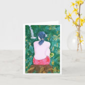 レディーオンロック カード (黄色い花)