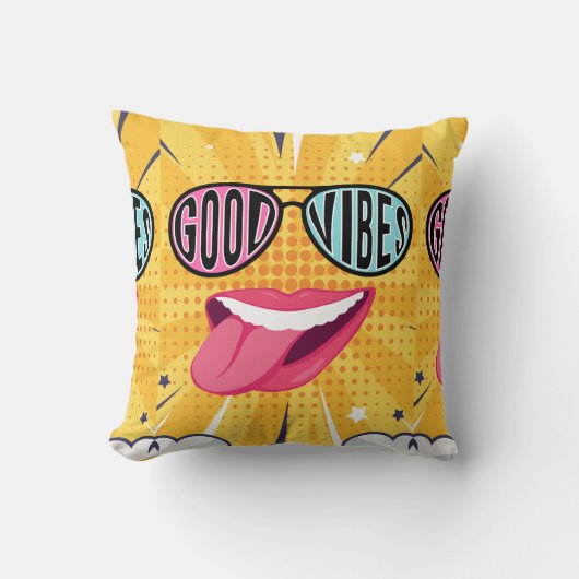 レディーコーヒー引用文 クッション (正面)